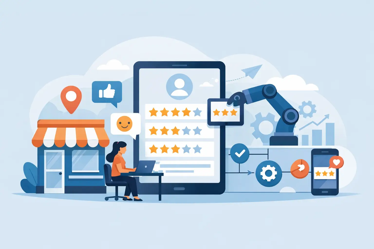 Review Automation for Local Businesses